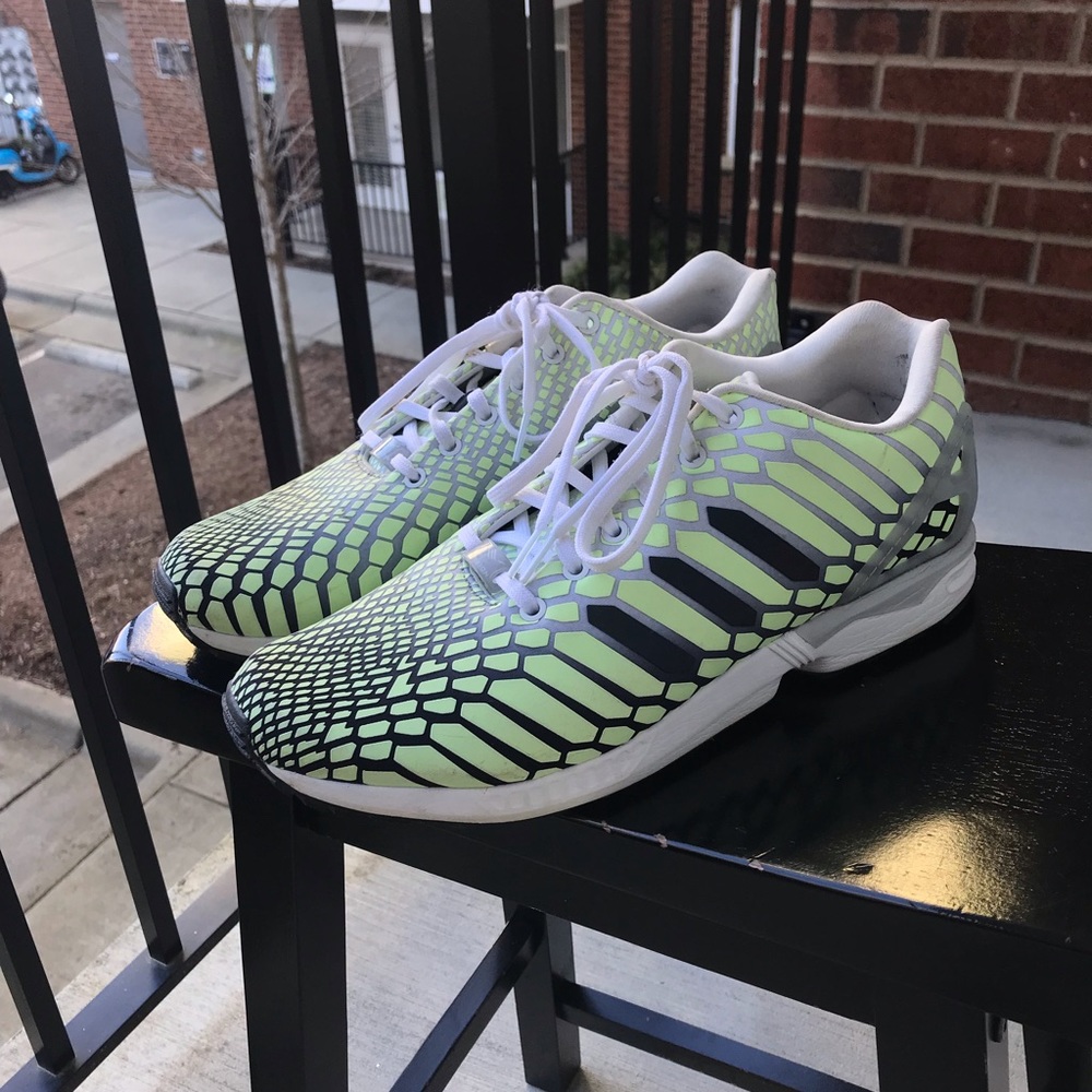 Adidas ZX Flux Glow Dark Torsion Shoes